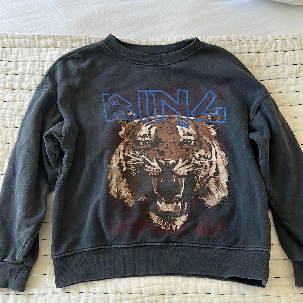 Anine Bing Tiger Sweatshirt XS